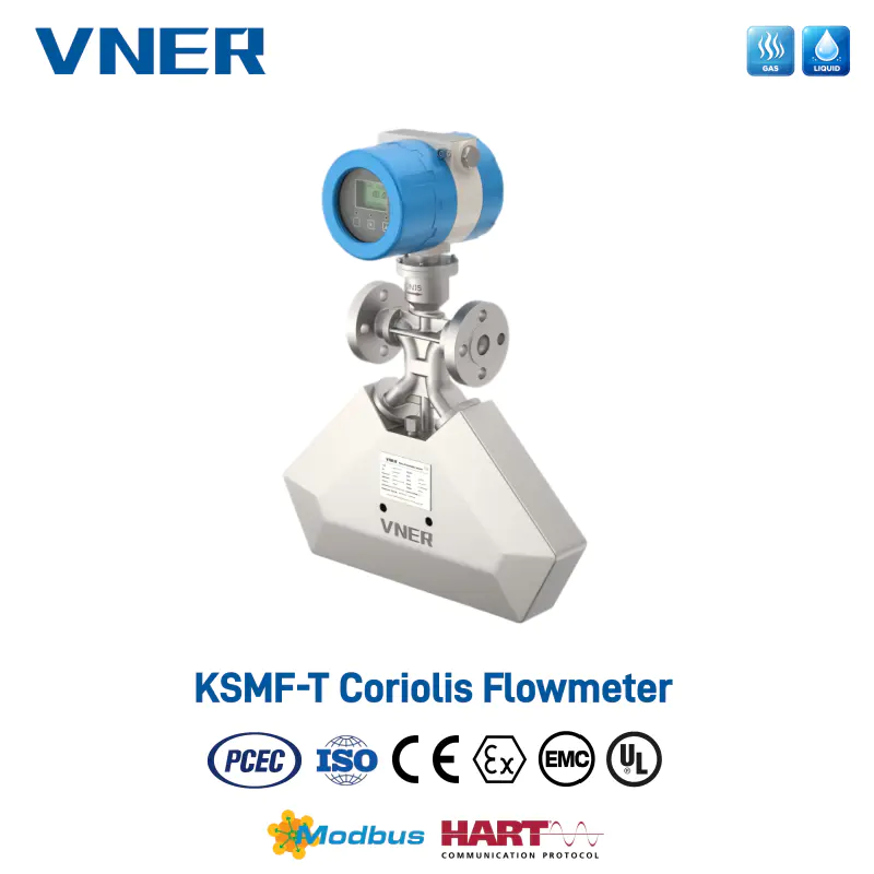 Debitmetrul masic Coriolis seria KSMF T